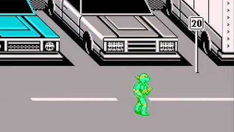 (2/4) TMNT II: The Arcade Game - NES Playthrough