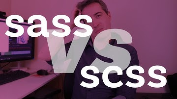 sass vs scss - what