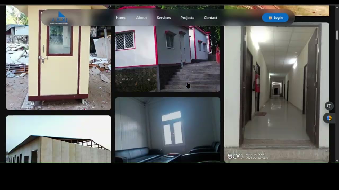 A Prefab-Construction Service Based Website - Janki Prefab System