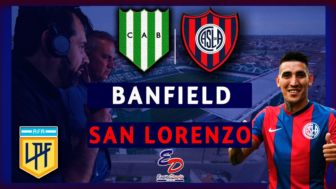 ¿Dónde pasan Banfield San Lorenzo?