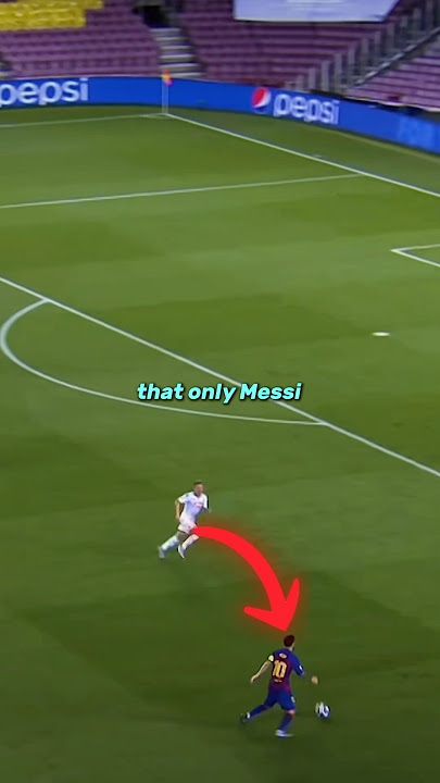 Only Messi Can Score This Goal🧠