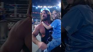 So nice that AJ Styles got to celebrate his career with his family last night 🫶