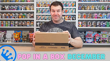 New 2020 Funko Pop Subscription From My December Pop In A Box - WOW!