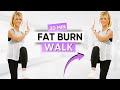 20 minute fat burning walking workout  walking exercise for weight loss