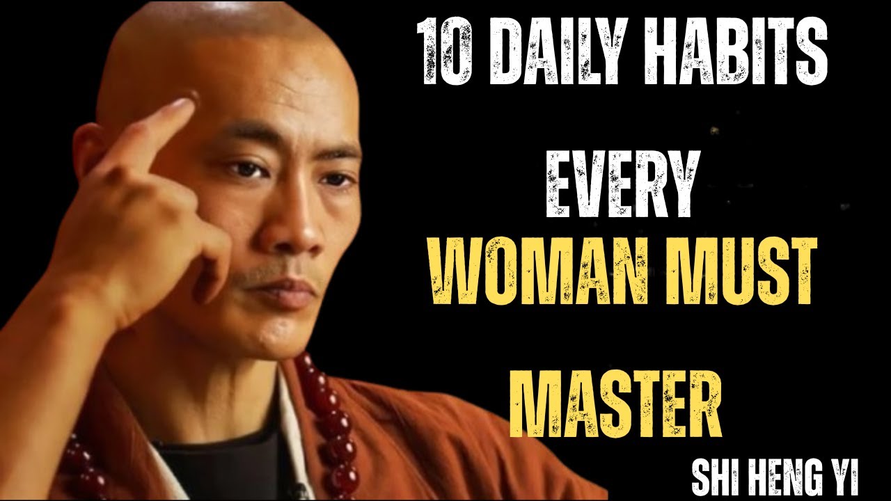 10 DAILY HABITS EVERY WOMAN MUST MASTER || SHI HENG YI