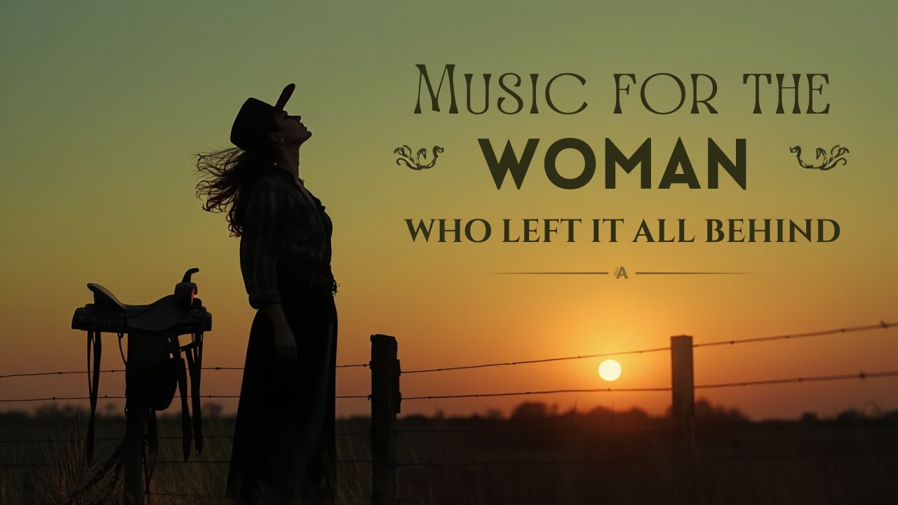 Music for the Woman Who Left It All Behind | Western Ambience | Wild West Lofi [1 Hour]