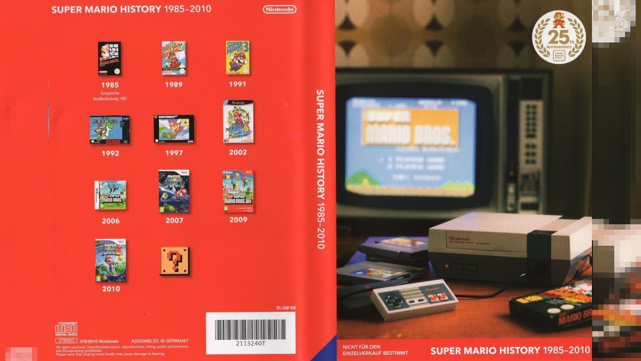 スーパーマリオヒストリー ✓CD スーパー マリオ ヒストリー SUPER MARIO HISTORY - メルカリ