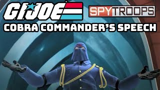G.I Joe: Spy Troops - Cobra Commander's speech