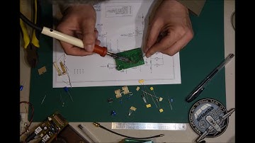 DIY CW Keyer kit building time lapse