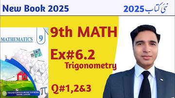 Exercise 6.2 class 9 chapter 6 new book  Math 2025 || unit 6 question 1,2&3||  PCTB