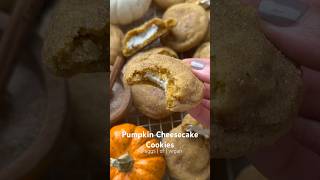 Unbelievably Vegan Pumpkin Cheesecake Cookies!!