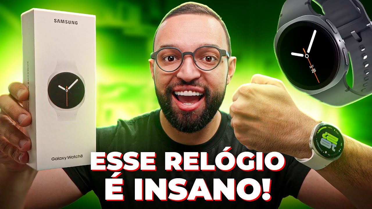 Galaxy Watch 8 | Esse relógio vai te SURPREENDER DE VERDADE! 