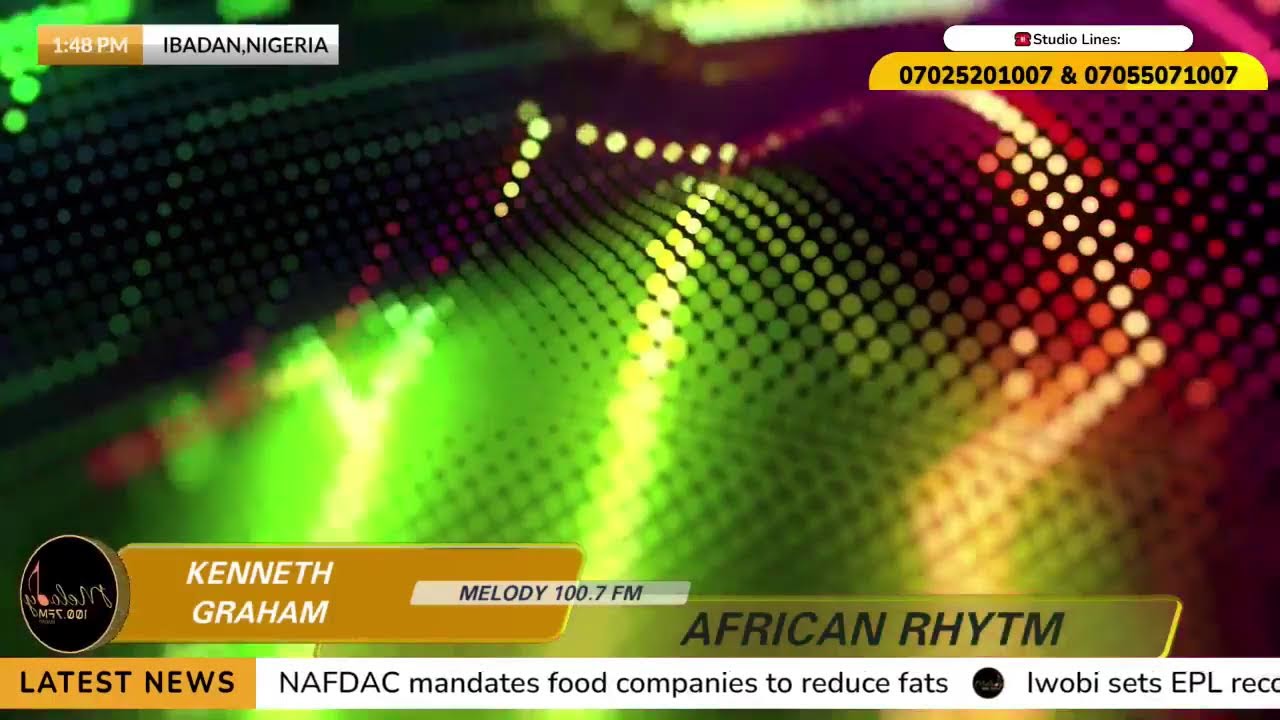 "AFRICAN RHYTHM" WITH KENNETH GRAHAM