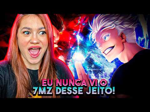 (WHAT THE H*** WAS THAT?) Reacting to "7 Minutoz - LAST DUEL | Satoru Gojo VS. Sukuna" // REACT