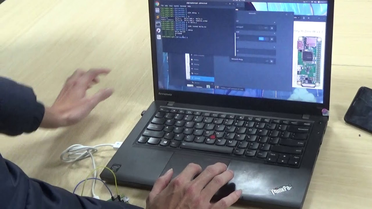 Linux embedded Unit 9 p2 demo a simple kernel module to turn on or turn ...