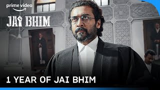 Jai Bhim Completes 1 Year - Suriya's Courtroom Scene | Prime Video India