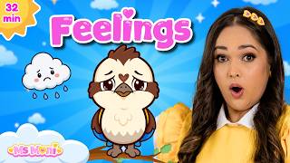 Feelings for Toddlers | Happy, Sad, Excited | Ms Moni | Toddler Learning Video
