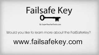 Introduction to the Fail Safe Key from SuperTeacherTools.com