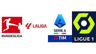 Бундеслига,Ла лига,Серия А,Лига 1- Обзор на интригата в първенствата