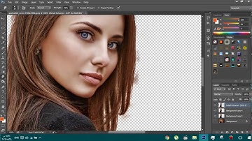 Easy Retouch Smudge Painting Photoshop Tutorial.... oil painting... speed art
