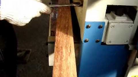 MODEL: HK 400 - AUTO DOUBLE SIDE PLANER - HOLYTEK  MAKE