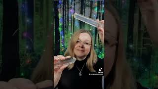 Crown chakra negative energy cleanse Asmr quartz crystal healing