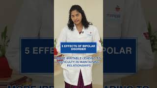 5 effects of Bipolar Disorder | Manipal Hospitals India #shorts