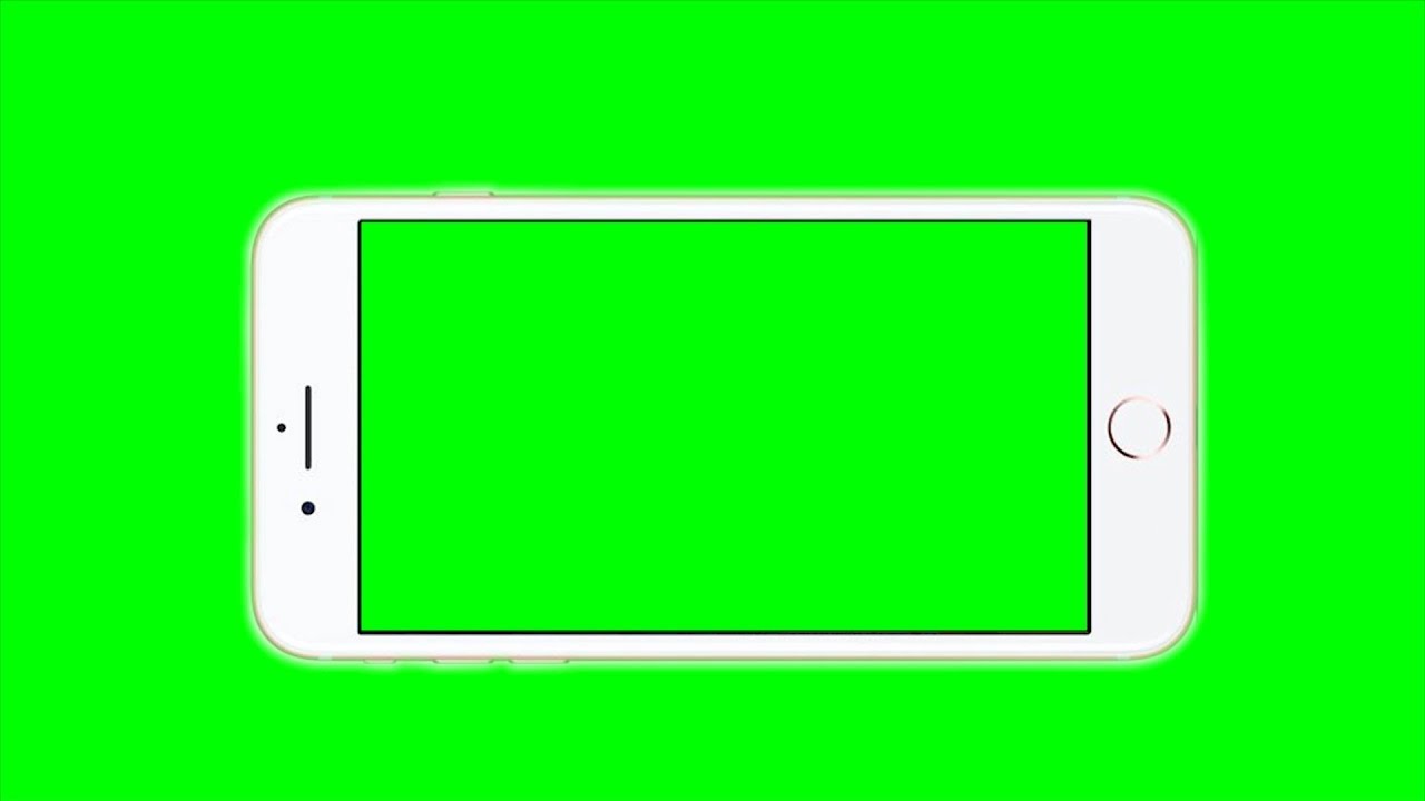 how to put a green screen on a video iphone