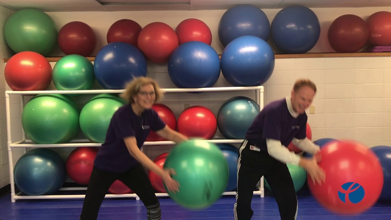 Workout Wednesday Stability Ball Balance Exercise O' Brien Fitness Center 11.22.17 YouTube