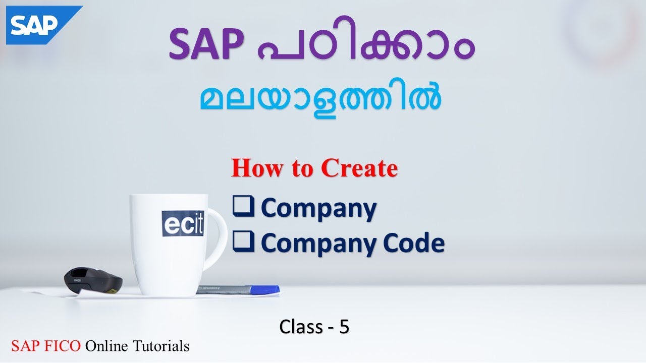 How to Create Company and Company Code Enterprise Structure Class 5 YouTube