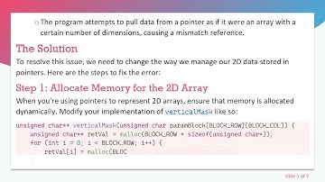 Resolving the "subscripted value is neither array nor pointer nor vector" Error in C Programming