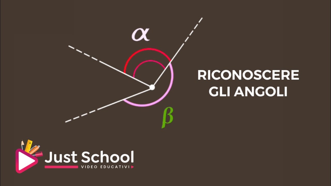 Esercizi con gli angoli scuola media.
