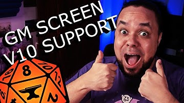 The BEST Foundry VTT module is BACK! - GM Screen