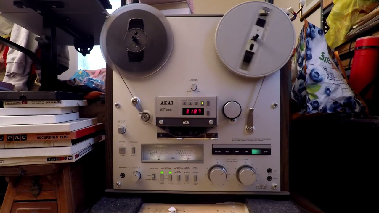 Someone's Home Recording David Drinkwater Organ Music 4-Track Reel to Reel Tape