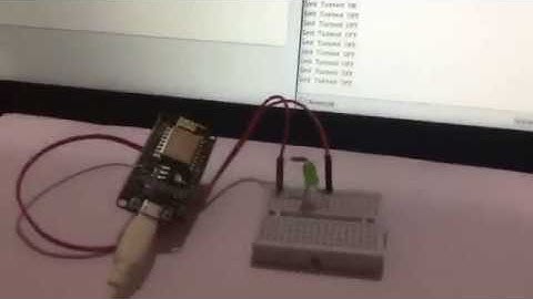 IoT Controlled LED using Google Firebase Console and ESP8266 NodeMCU