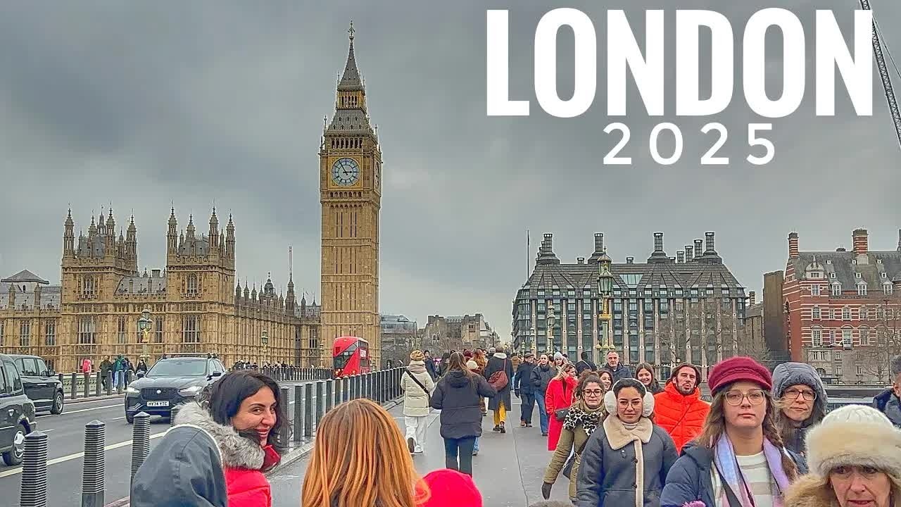 London City Tour 2026 4K HDR Virtual Walking Tour around the City London Walk 2026