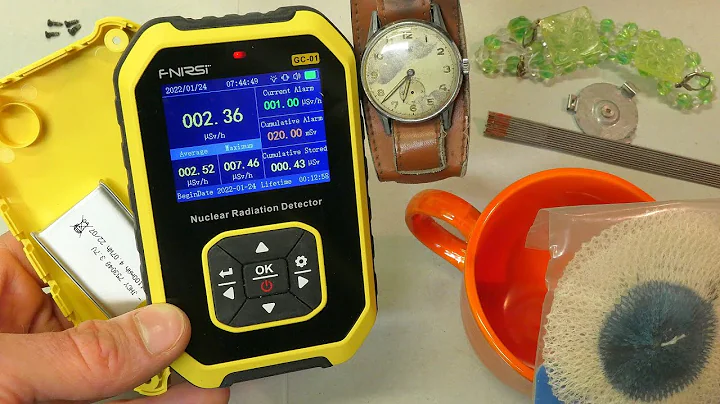 FNIRSI Radiation Detector - unboxing, test, teardown