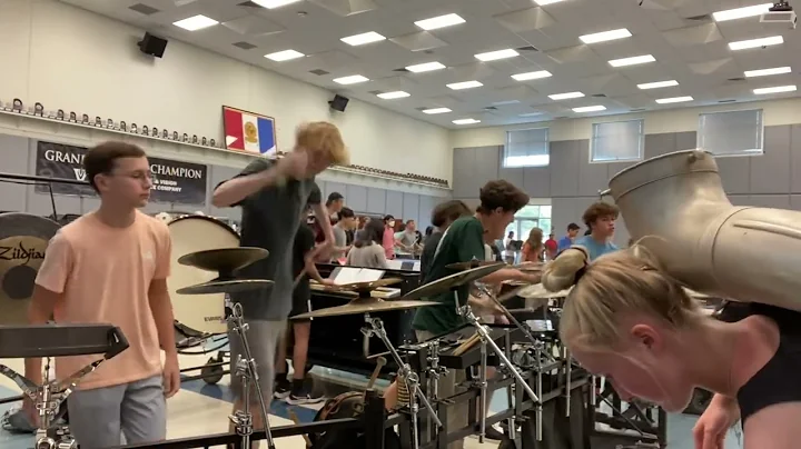 Into the Grid Rack Cam 8/19/22 | Vandegrift Percus...