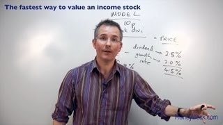 The fastest way to value an income stock - MoneyWeek Investment Tutorials