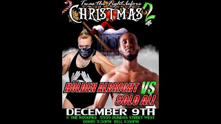 CWO Xmas 2018 Solo Ali vs Holden Albright