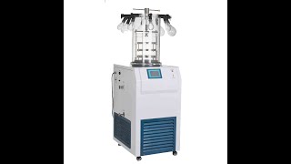 AKGJ-12 Multi-branch Press-fit Model Vacuum Freeze Dryer Overview