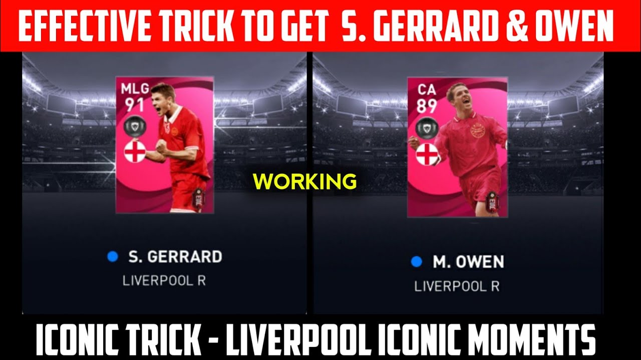 HOW TO GET ICONIC GERRARD AND M.OWEN FROM LIVERPOOL ICONIC MOMENTS | PES 2021 MOBILE