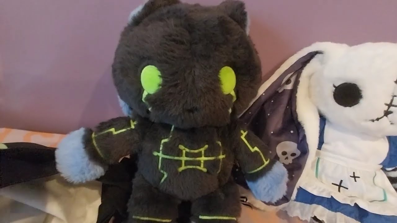 Unboxing Nyctophobia Rabbit by Plushie Dreadfuls 🖤 - YouTube