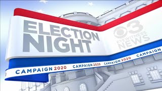 CBS Eyewitness News Election night 2020 open on KYW-TV 11/4/20