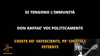 Fabrizio De Andr  Don Raffae  Karaoke