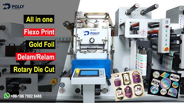 2021 Plus M420 modular label converting machine, multi-modular label finishing machine, IML making.