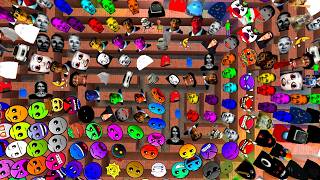 FIRE IN THE HOLE OBUNGA YOSHIE ANGRY MUNCI OLANKTON AND ALL BOTS IN BIG MAZE #gmod #obungazone screenshot 4