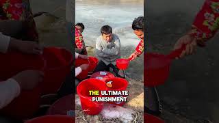 "Crazy Poker Bet Gone Wrong—Loser Gets Iced! 😂❄️ #FunnyDares #PokerGoneWrong #IcyPunishment"