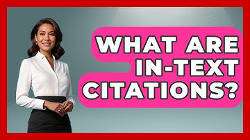 What Are In-Text Citations? - High School Toolkit