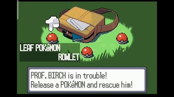 Pokemon sun ruby starting part 1